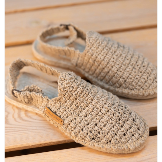 Alpargata de cáñamo modelo Tebas