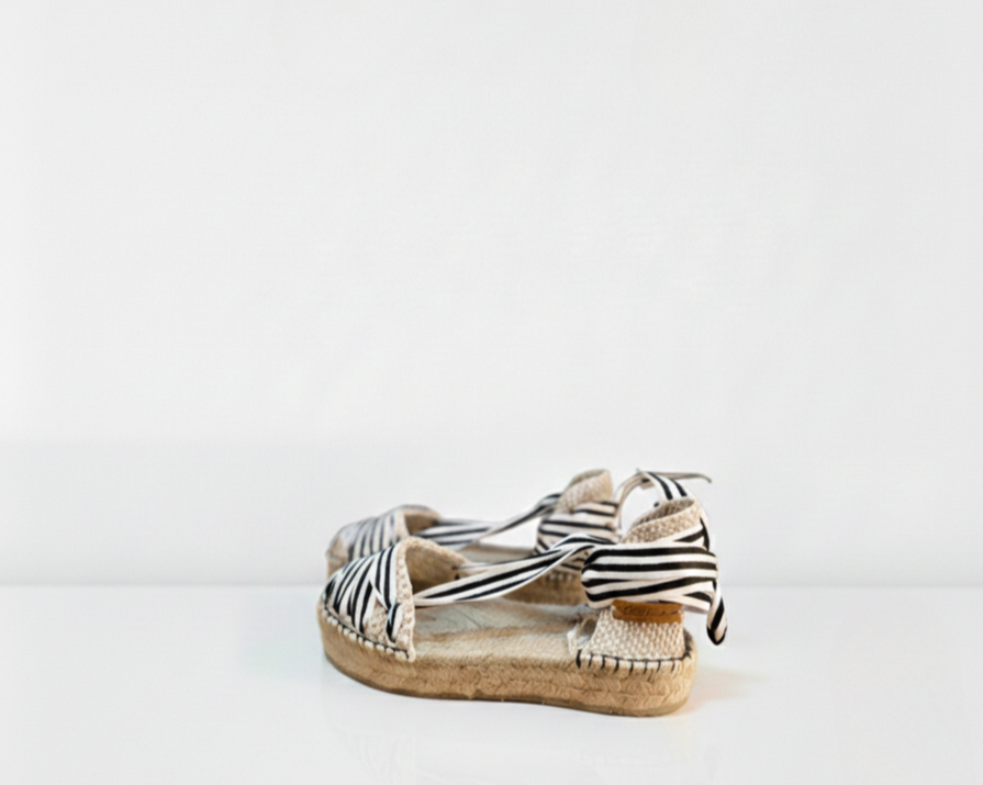 Alpargata de algodón modelo SALADETA doble suela