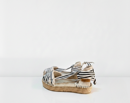 Alpargata de algodón modelo SALADETA doble suela