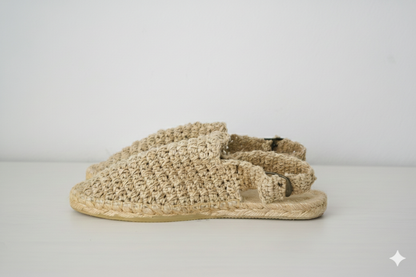 Alpargata de cáñamo modelo Tebas