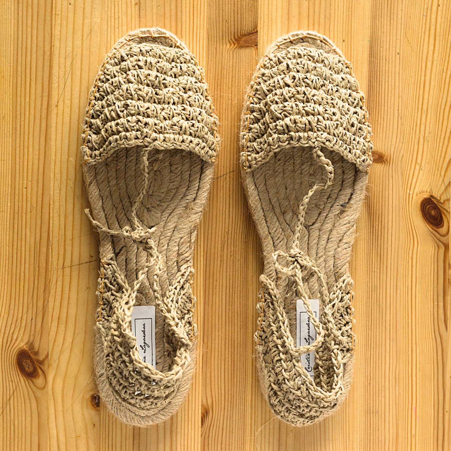 Alpargata de cáñamo modelo ibiza